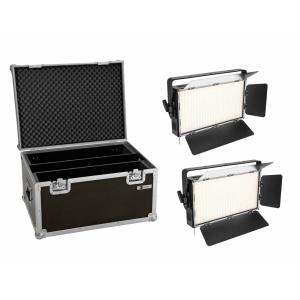 EUROLITE Set 2x LED PLL-360 6000K Panel + Case