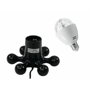 EUROLITE Set LED BC-1 RGB + Hexopus Base black