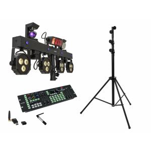 EUROLITE Set LED KLS Scan Next FX Compact Light Set + Controller + Steel Stand