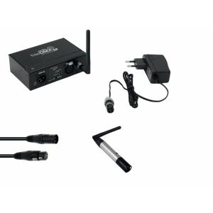 EUROLITE Set freeDMX AP Wi-Fi Interface + QuickDMX Funksender + DMX Cable