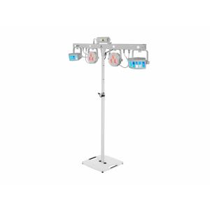 EUROLITE Set LED KLS Laser Bar FX Light Set white + BPS-2 Loudspeaker Stand white