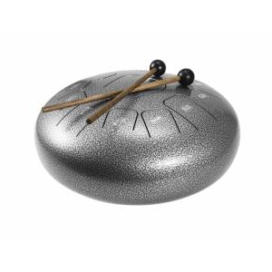 DIMAVERY TD-12 Steel Tongue Drum, silver