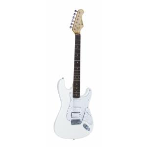 DIMAVERY ST-312 E-Guitar, white