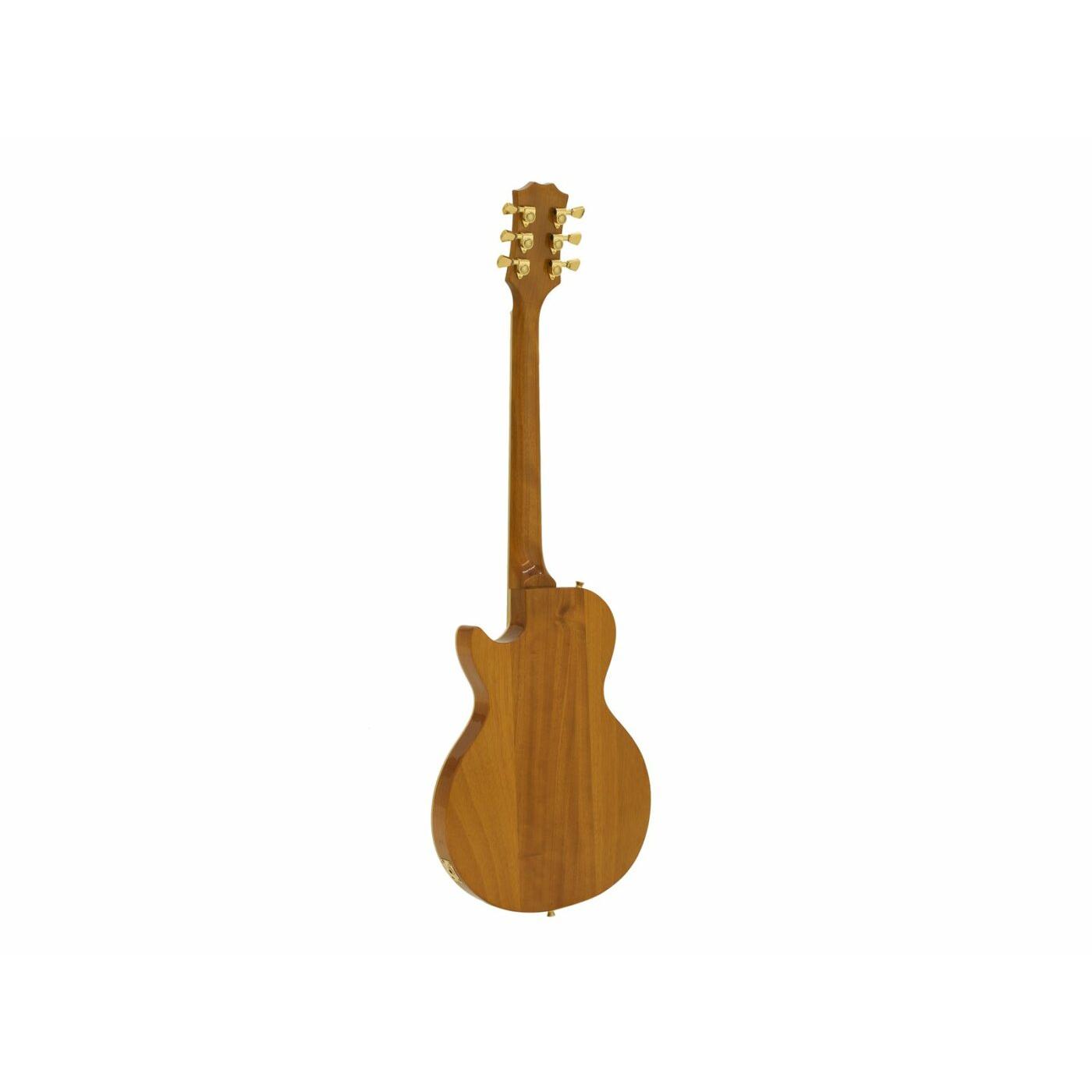 DIMAVERY LP-600 Electric Guitar, nature maple - Image 2