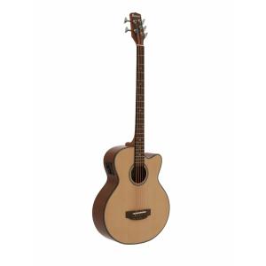 DIMAVERY AB-455 Acoustic Bass, 5-string, nature