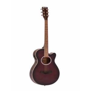 DIMAVERY AW-400 Western Guitar, redburst
