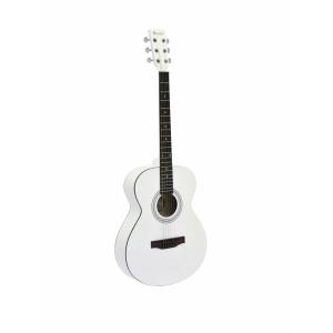DIMAVERY AW-303 Western Guitar, white