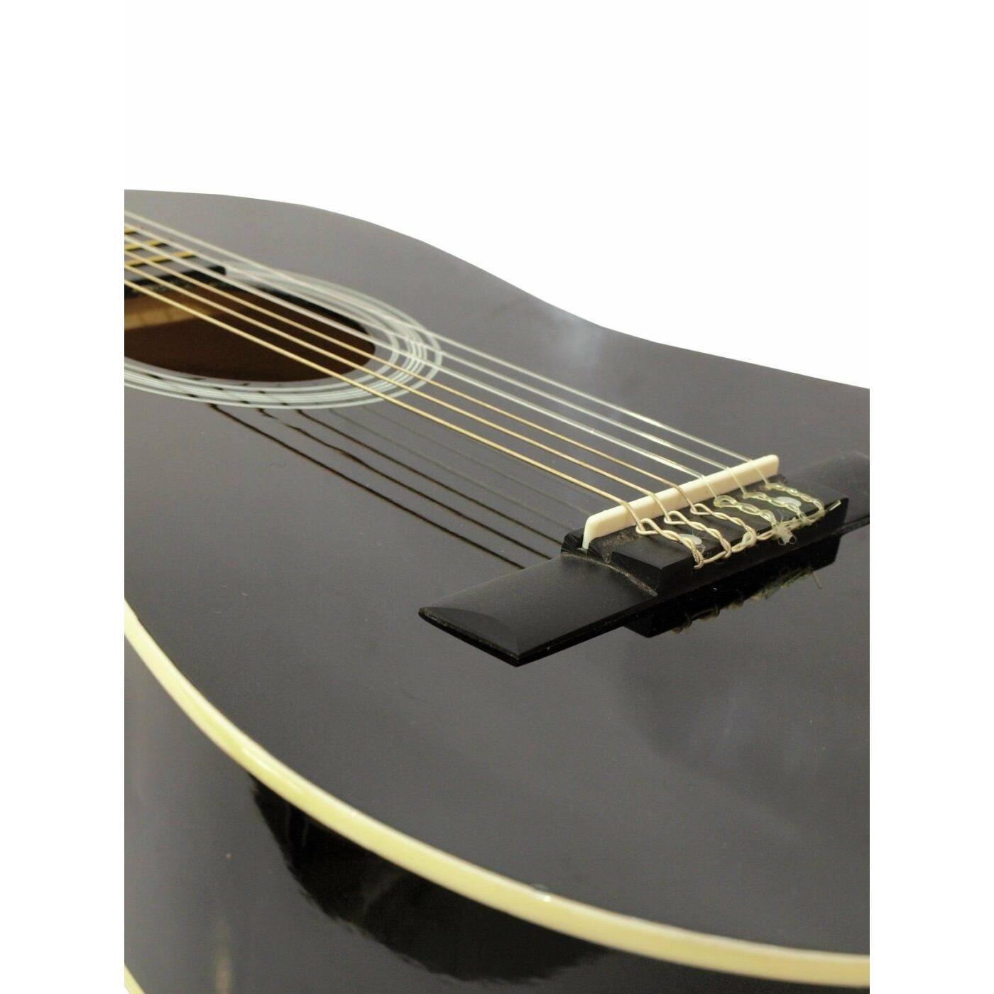 DIMAVERY AC-303 Classical Guitar 1/2, bk - Image 3
