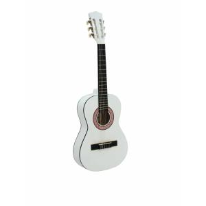 DIMAVERY AC-303 Classical Guitar 1/2, white