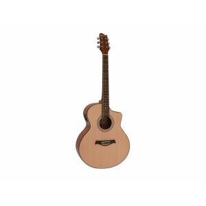 DIMAVERY STW-50 Western Guitar,natur