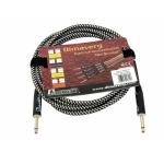 DIMAVERIJ Instrumentkabel, 3m, bk/sil