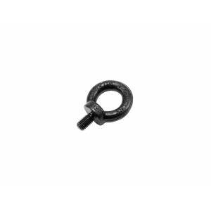 SAFETEX Eye Bolt M12/20mm, black galvanized drop forged
