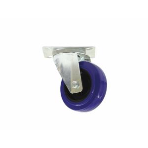 ROADINGER Swivel Castor 100mm blue shielded bearing