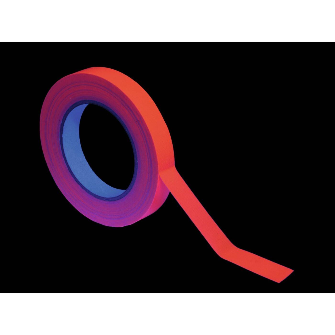 ACCESSORY Gaffa Tape 19mm x 25m, neon orange, uv active - Image 2