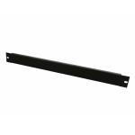 OMNITRONIC Frontpaneel Z-19U-vormig, staal, zwart 1U