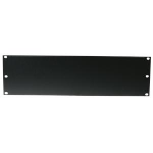 OMNITRONIC Front Panel Z-19U-shaped, steel, black 3U