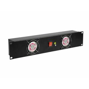 OMNITRONIC Front Panel Z-19 with 2 Fans wired 2U