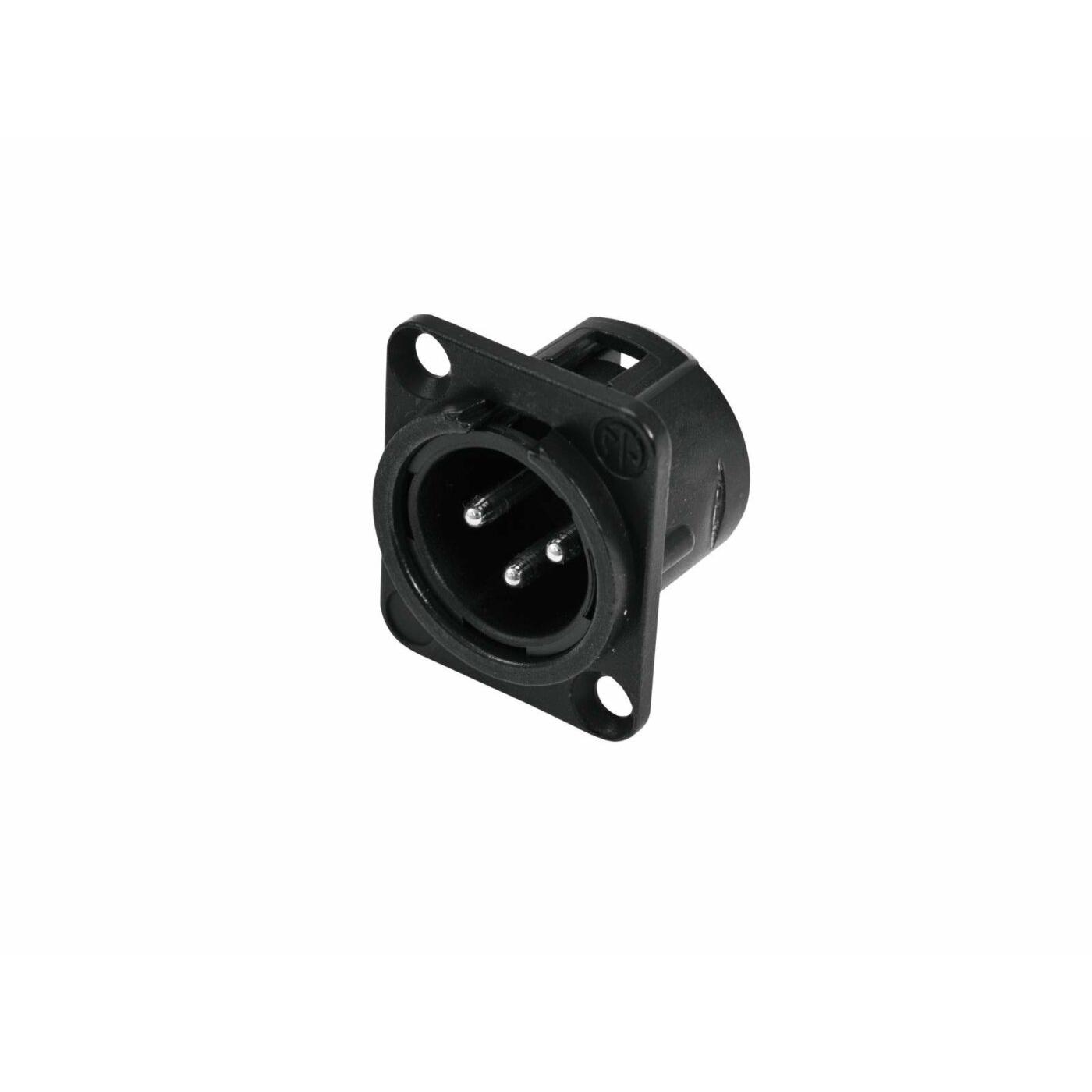 NEUTRIK XLR Mounting Plug 3-pin NC3MDL-1-BAG