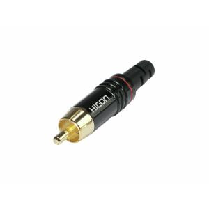 HICON RCA plug HI-CM06-RED