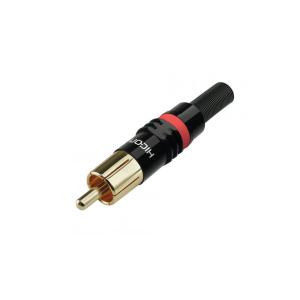 HICON RCA Plug HI-CM03-RED
