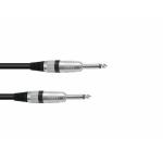 OMNITRONIC Jack kabel 6.3 mono 3m bk ROAD