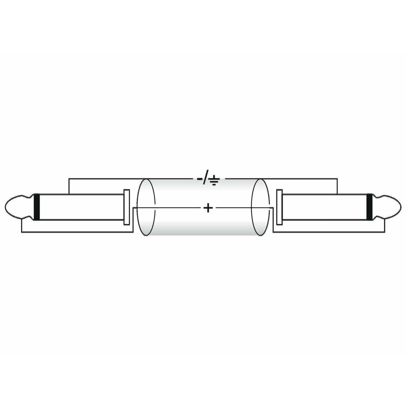 OMNITRONIC Jack Cable 6.3 mono 3m bk ROAD - Image 4