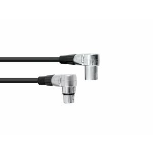 OMNITRONIC XLR Cable 3-pin 1.5m 90¬∞ bk