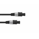 OMNITRONIC Luidsprekerkabel Luidspreker 2x2,5 5m bk
