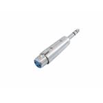 OMNITRONIC Adapter XLR(F)/Jack(M) stereo