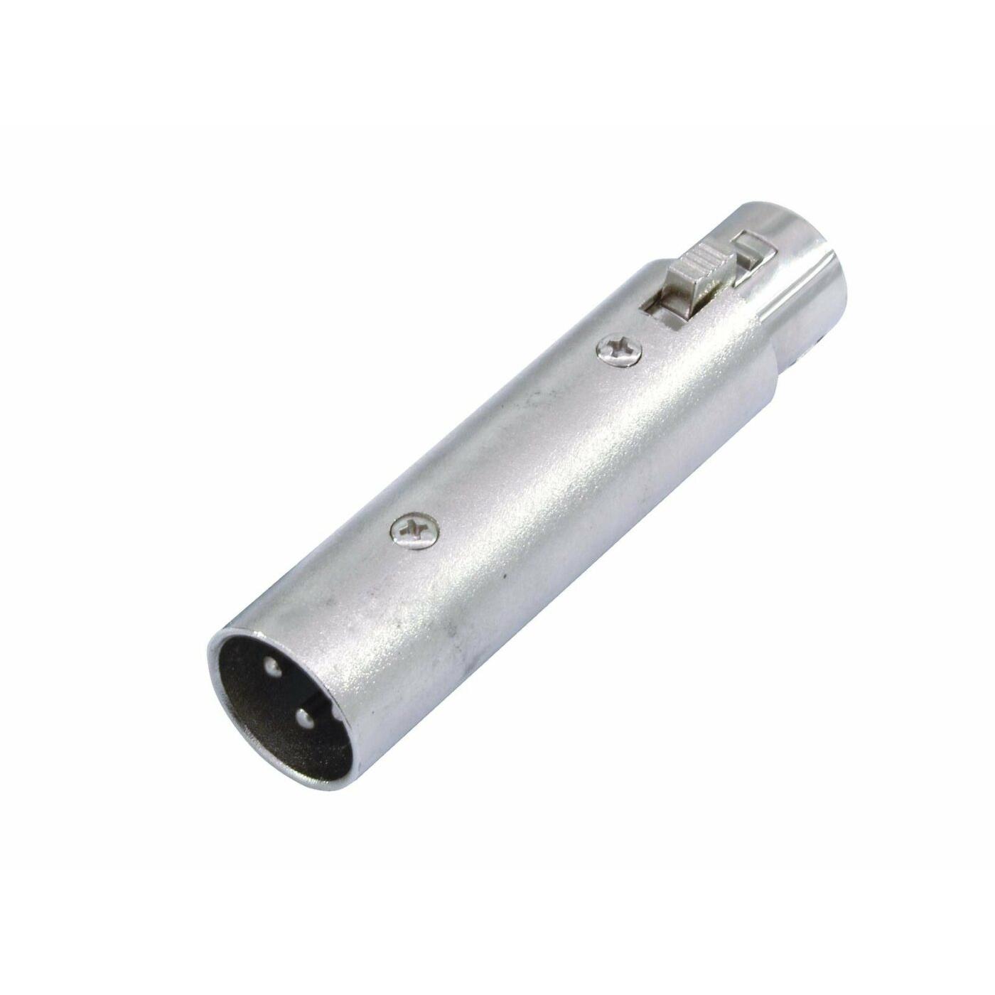 OMNITRONIC Adapter 3-pin XLR(M)/5pin XLR(F)