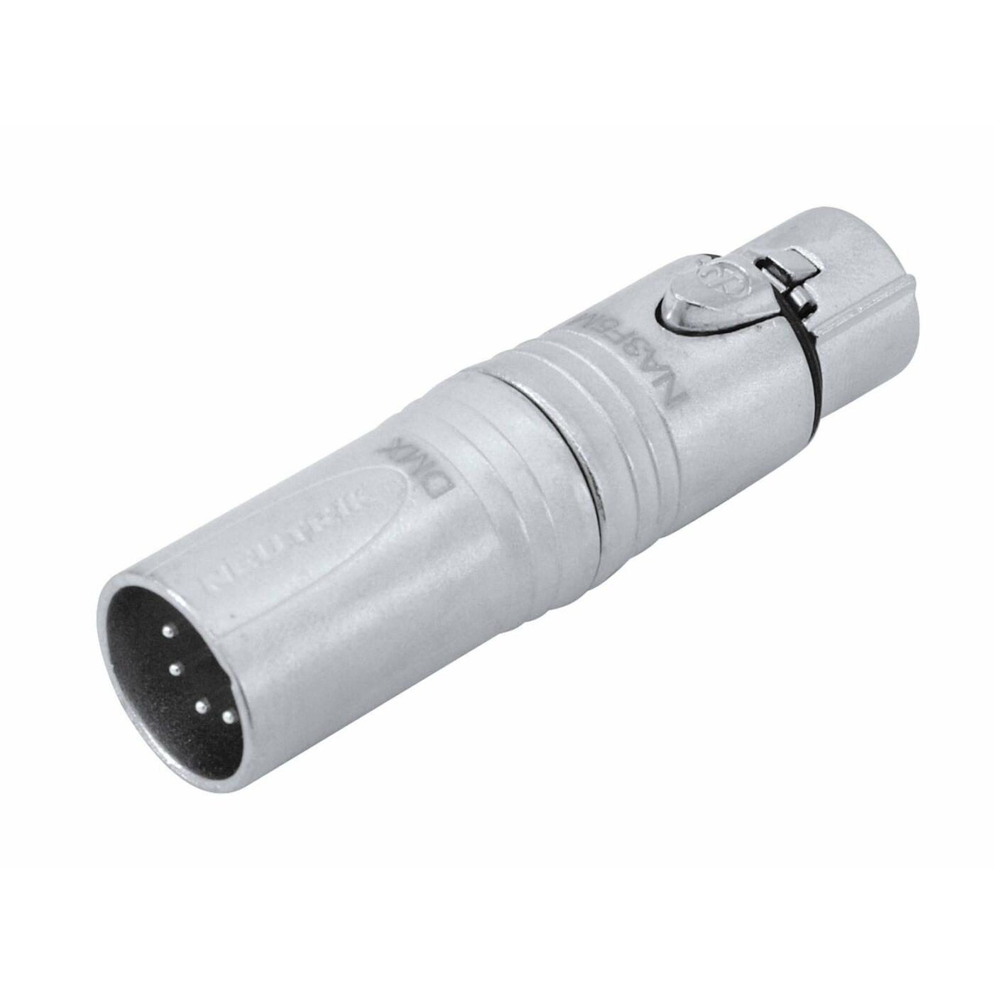NEUTRIK Adapter 3-pin XLR(F)/5pin XLR(M) NA3F5M