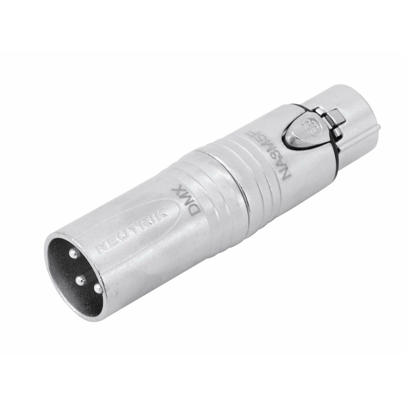 NEUTRIK Adapter 3-pin XLR(M)/5pin XLR(F) NA3M5F