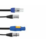 EUROLITE combikabel DMX P-Con/3-pin XLR 1.5m