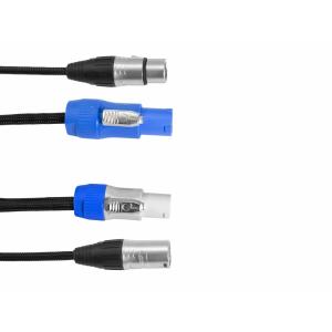 EUROLITE Combi Cable DMX P-Con/3-pin XLR 5m