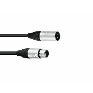 PSSO DMX Cable XLR 3-pin 10m bk Neutrik