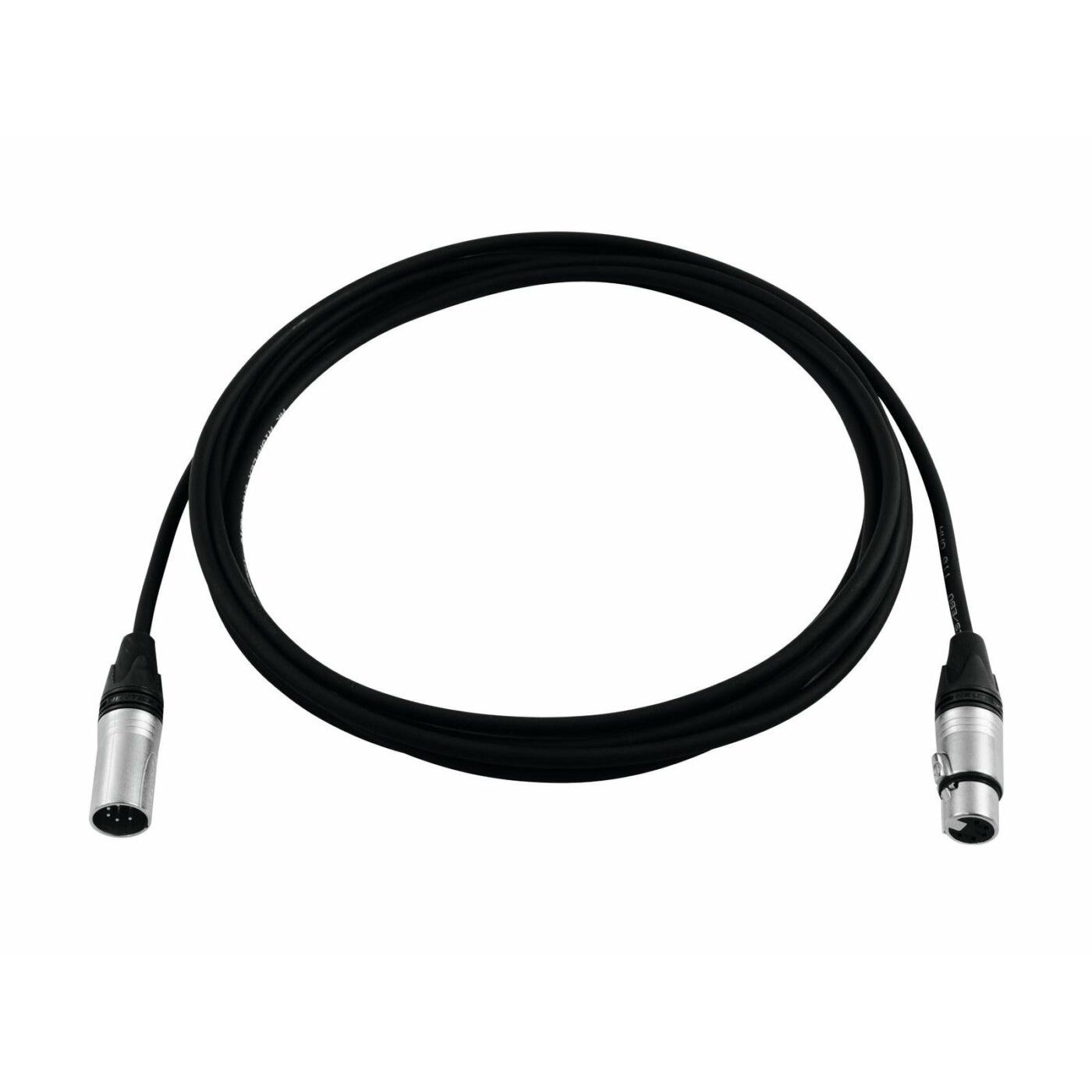 PSSO DMX Cable XLR 5-pin 10m bk Neutrik - Image 2
