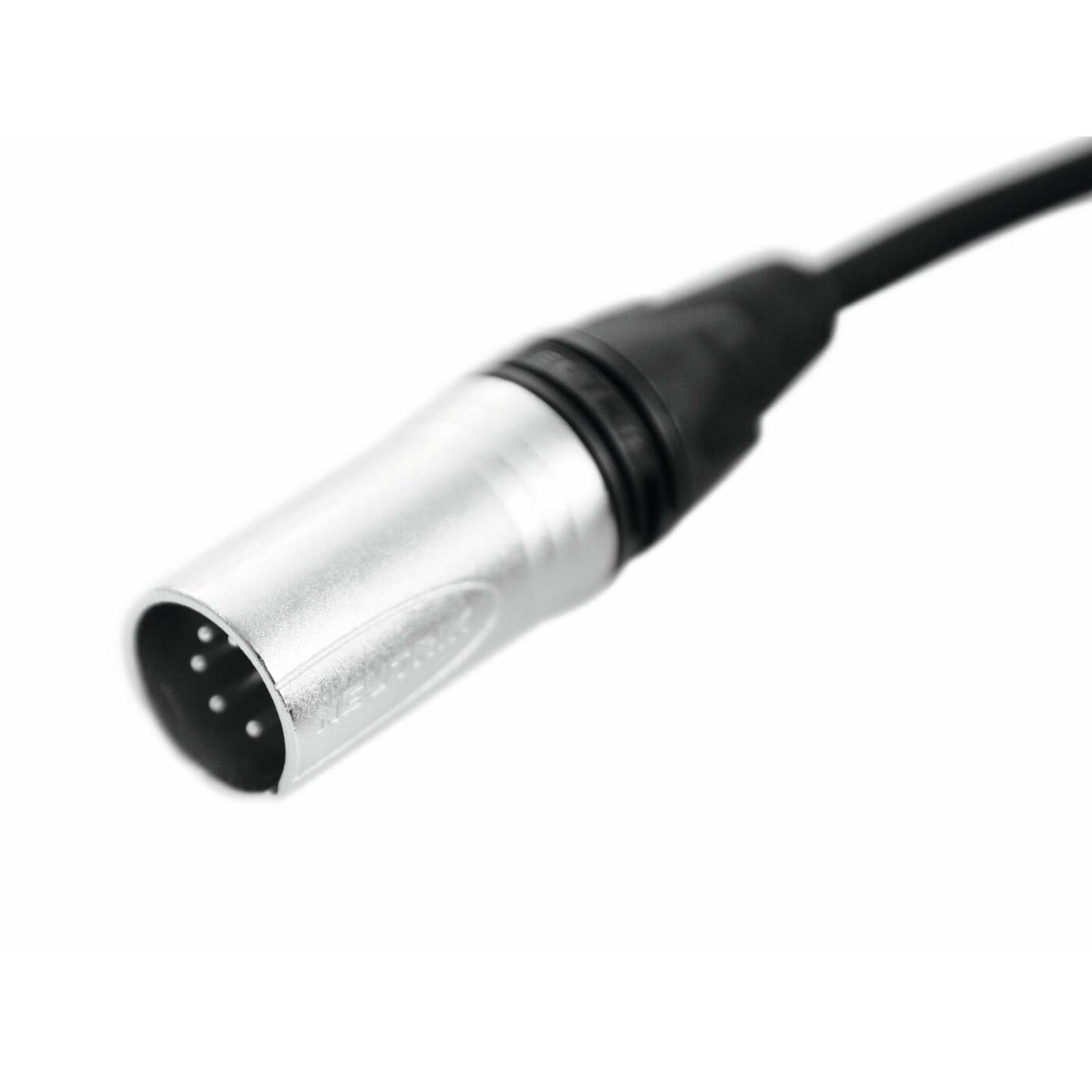 PSSO DMX Cable XLR 5-pin 10m bk Neutrik - Image 3