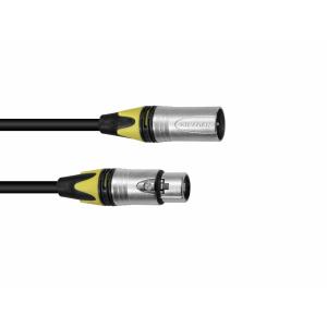 PSSO XLR Cable COL 3-pin 20m bk Neutrik