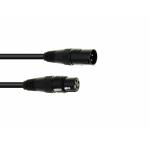 EUROLITE DMX-kabel XLR 3-pins 10m bk
