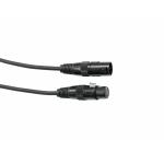 EUROLITE DMX-kabel XLR 5-pins 3m bk