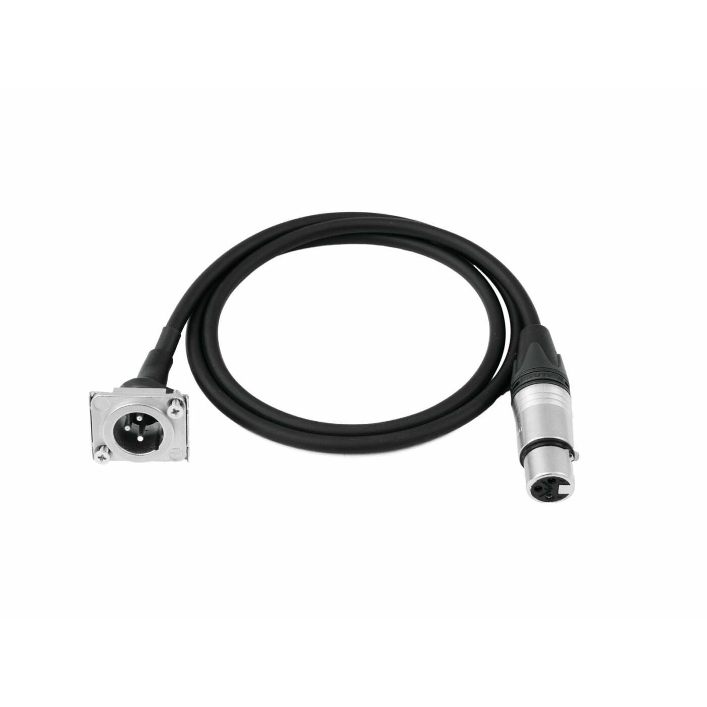 PSSO Patch Cable XLR(F)/XLR(M) S 1m bk - Image 2