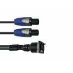 PSSO Patch kabel Speakon/Speakon S 4-pins 1m