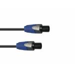 PSSO LS-15100 Luidsprekerkabel Speakon 2x1.5 10m bk