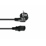 OMNITRONIC IEC voedingskabel 3x0,75 1.5m bk