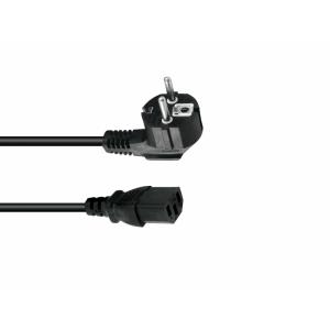 OMNITRONIC IEC Power Cable 3x0.75 1.5m bk