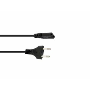 OMNITRONIC Euro Power Cable 1.5m bk