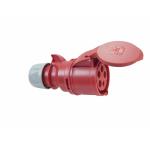 PC ELECTRIC CEE-stopcontact 32A 5-polig rd