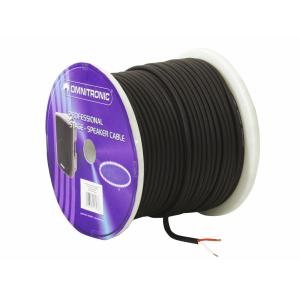 OMNITRONIC Speaker Cable 2x1.5 100m bk durable