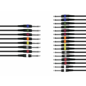 OMNITRONIC Snake cable 8xJack/16xJack mono 15m