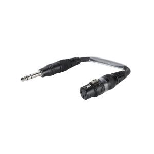 SOMMER CABLE Adapter Cable XLR(F)/Jack stereo 0.15m